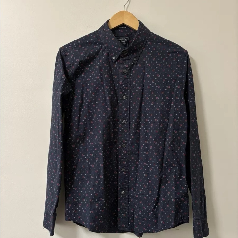 Abercrombie Floral Button Down Shirt